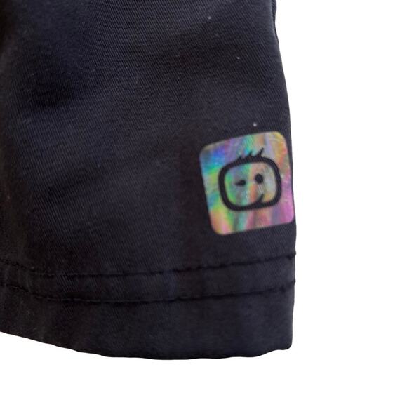 Aero Wonderwink Scrub Top Women's XL Black Short Sleeve V-Neck Flex Back - Picture 6 of 12